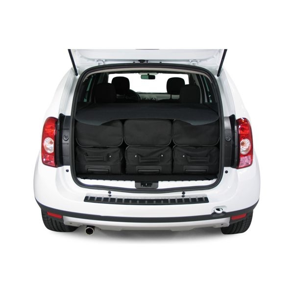 Car Bags D20102S Dacia Duster 1 4x4 SUV Bj- 10-17 Reisetaschen Set- Auf Ihr Auto massgeschneidert- Das Original