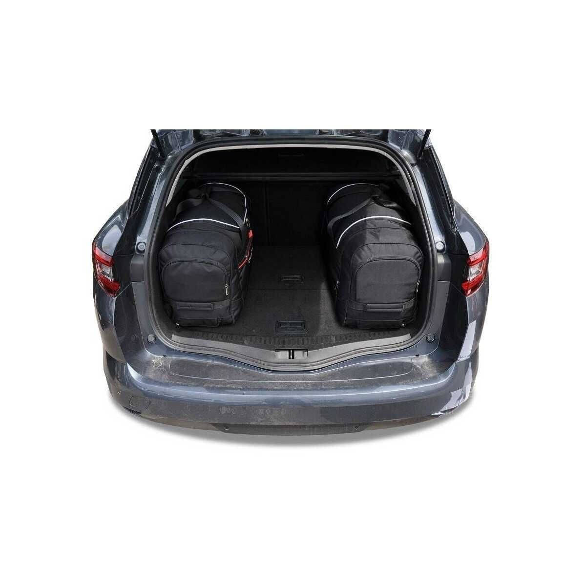 KJUST Kofferraum Taschen Set fuer RENAULT MEGANE GRANDTOUR ab Bj. 2016 4er-Set - 7034008