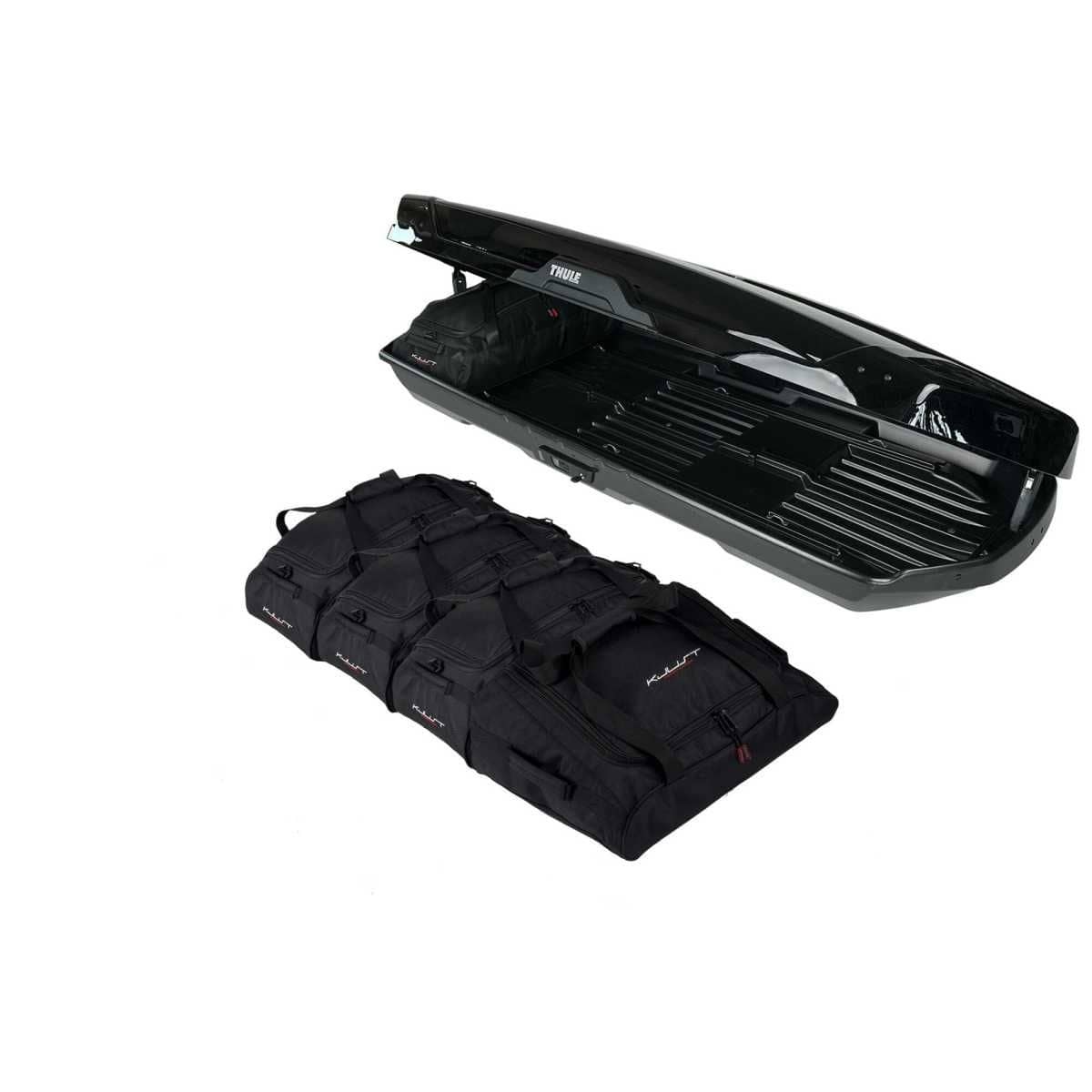 KJUST Dachboxen Taschen Set fuer Dachbox THULE MOTION XT ALPINE 5er-Set - 13175