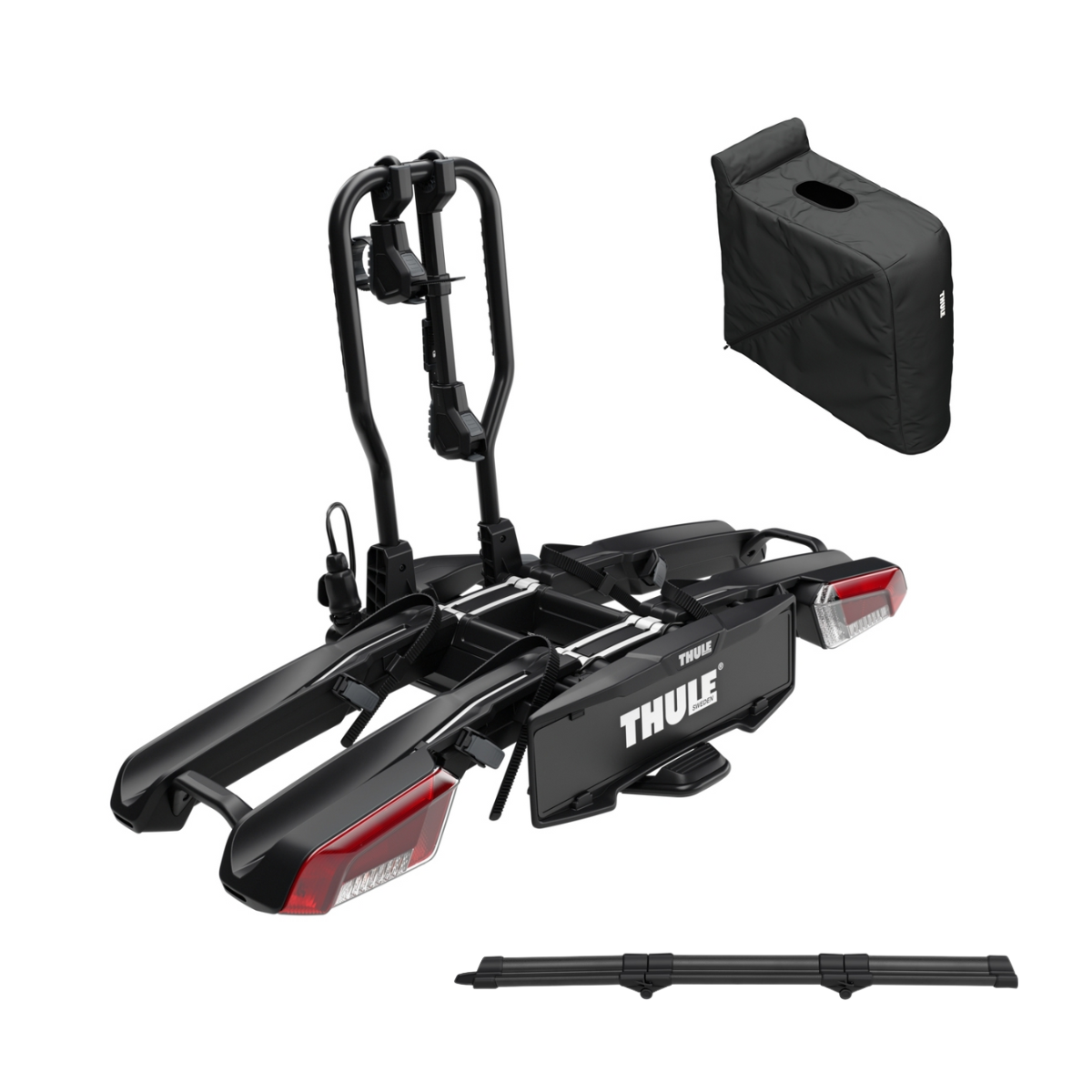 THULE 944 EasyFold 3 2B Fahrradtraeger inkl. Tasche und Rampe - Thule Artikelnummern- 9441 9446 9787