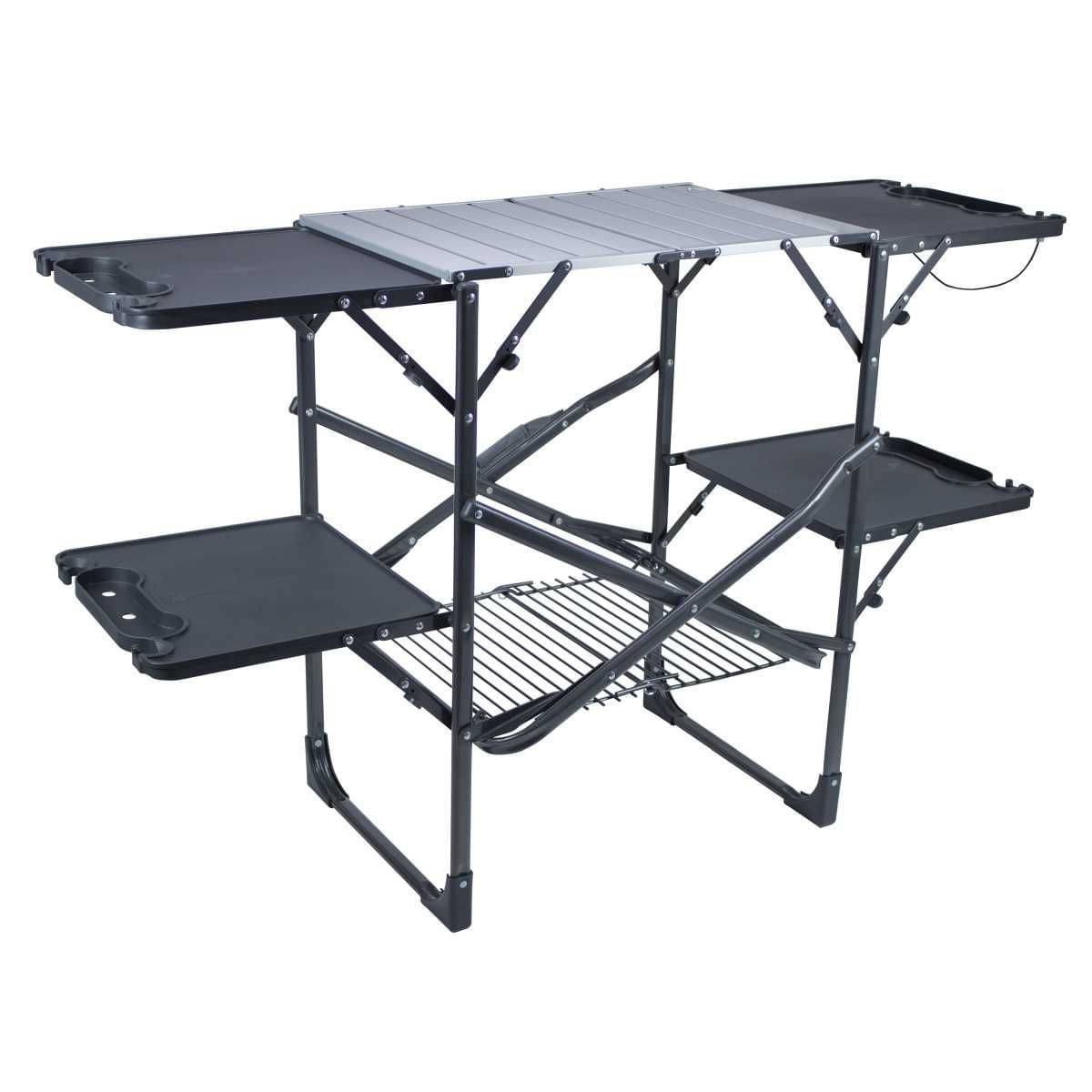 GCI Outdoor-Kueche Slim-Fold Cookstation Black Crome