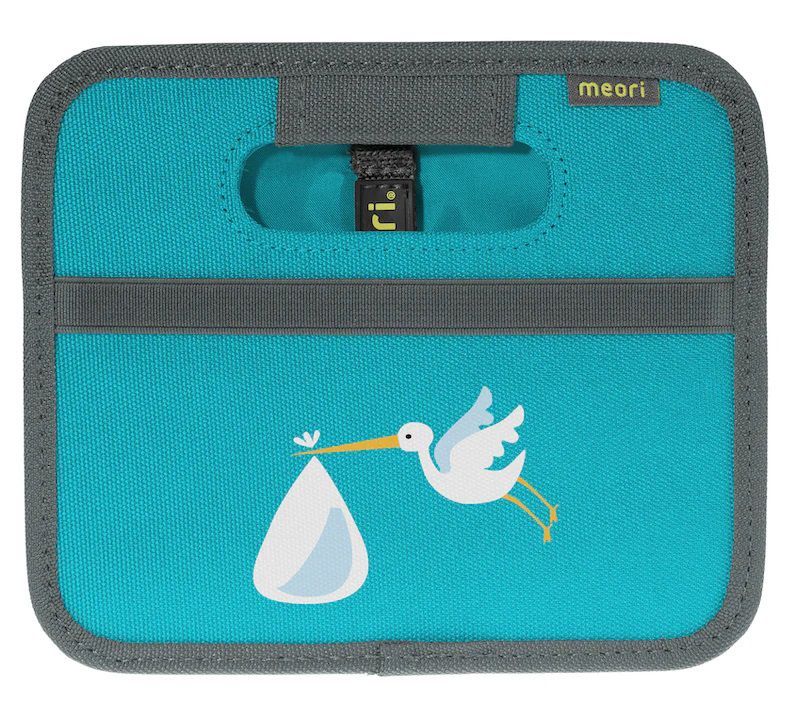 MEORI Faltbox Mini Azur Blue Stork A100317