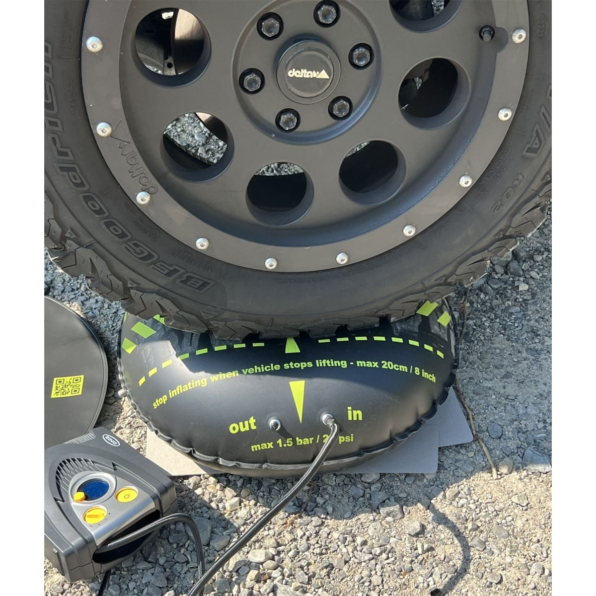 FLAT-JACK Hebekissen flat-jack camper 2.0 Ausgleichskissen - geprüfte B-Ware FLAT-JACK Hebekissen flat-jack camper 2.0 Ausgleichskissen