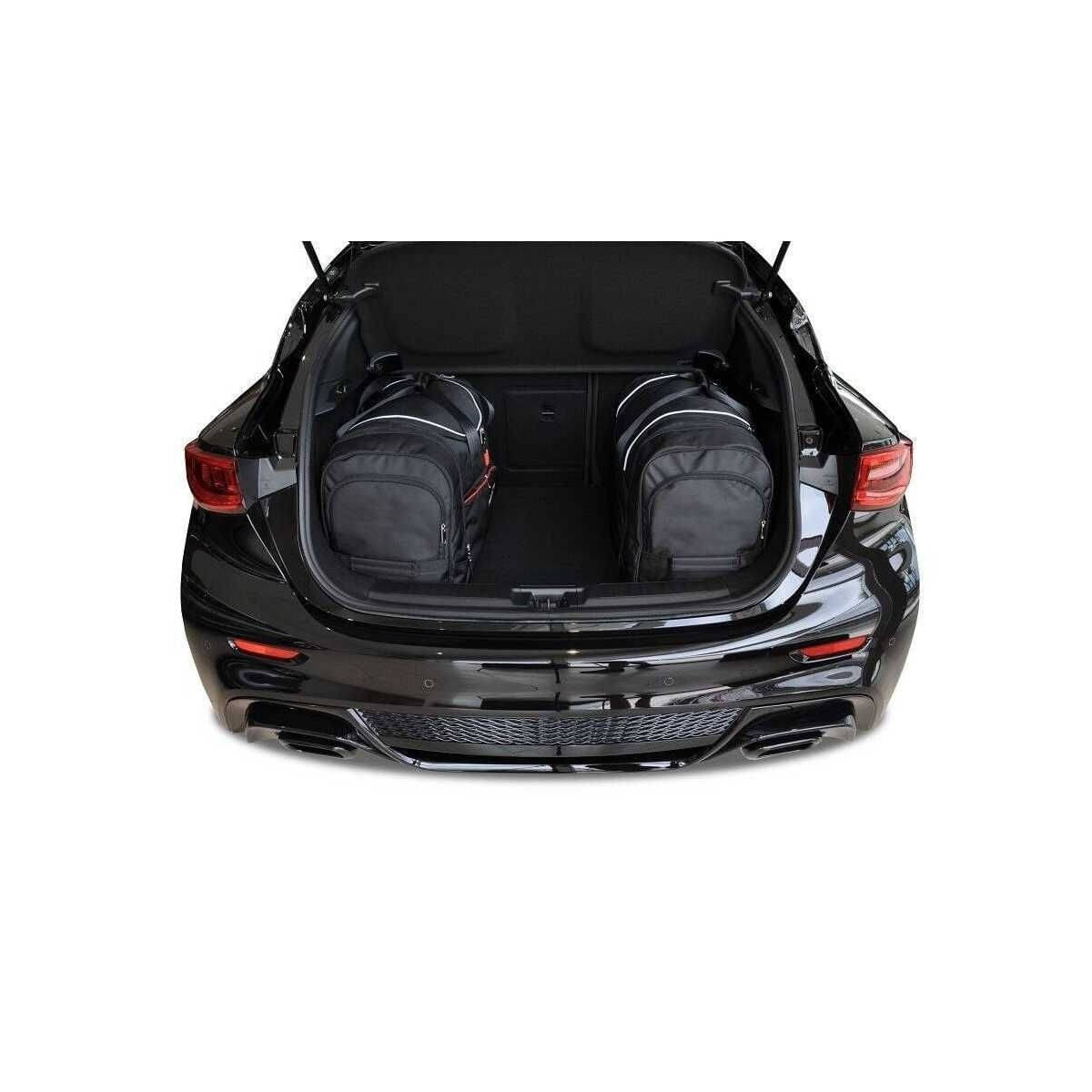 KJUST Kofferraum Taschen Set fuer INFINITI Q30 Bj. 2015-2020 4er-Set - 7019008