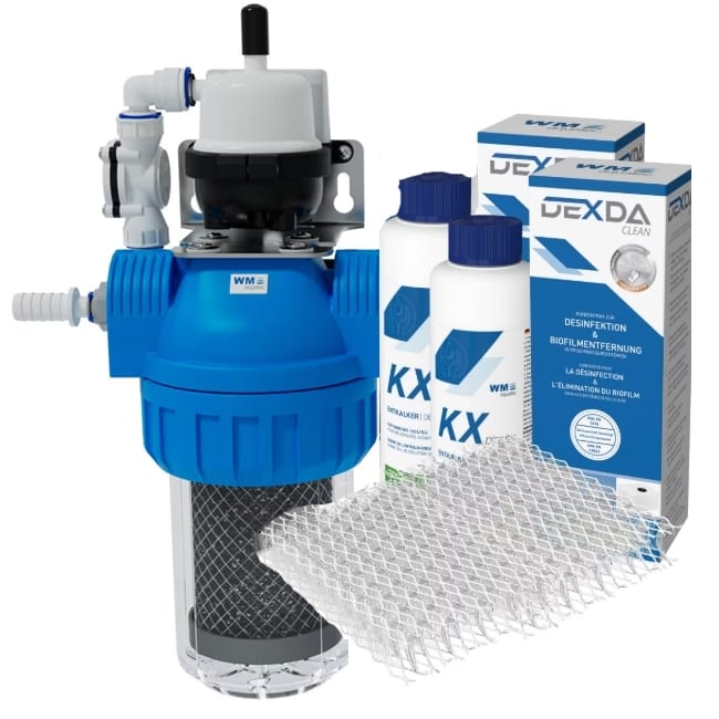 WM AQUATEC Komplett-Loesung Wasserhygiene UV-8 ECO fuer Tanks bis 320 Liter - UV-8-ECO-KLW320