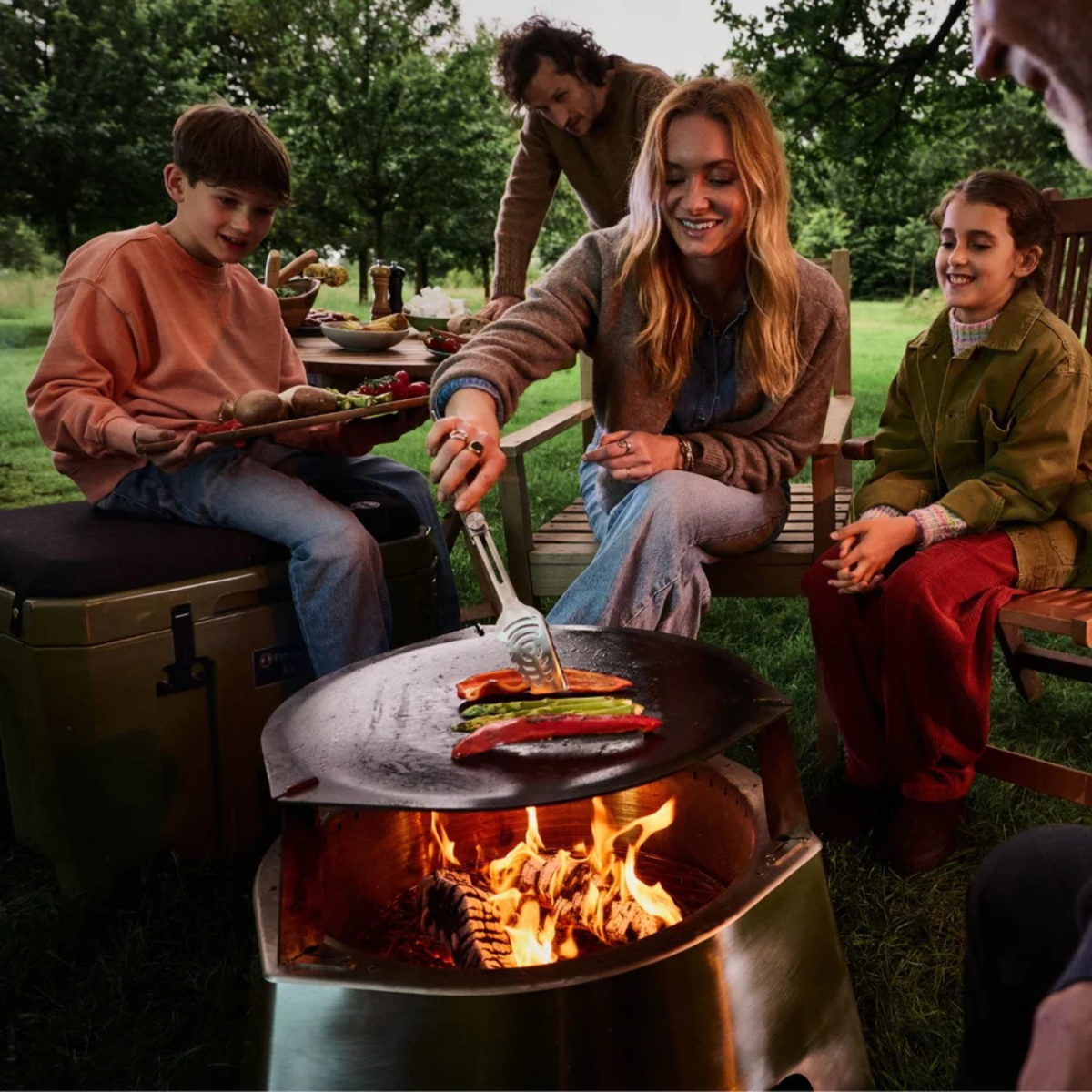 Grillplatte PETROMAX PX FC1000 Plancha Grillplatte Ø 45 cm fuer Fire Center FC1000 FC1000-GP