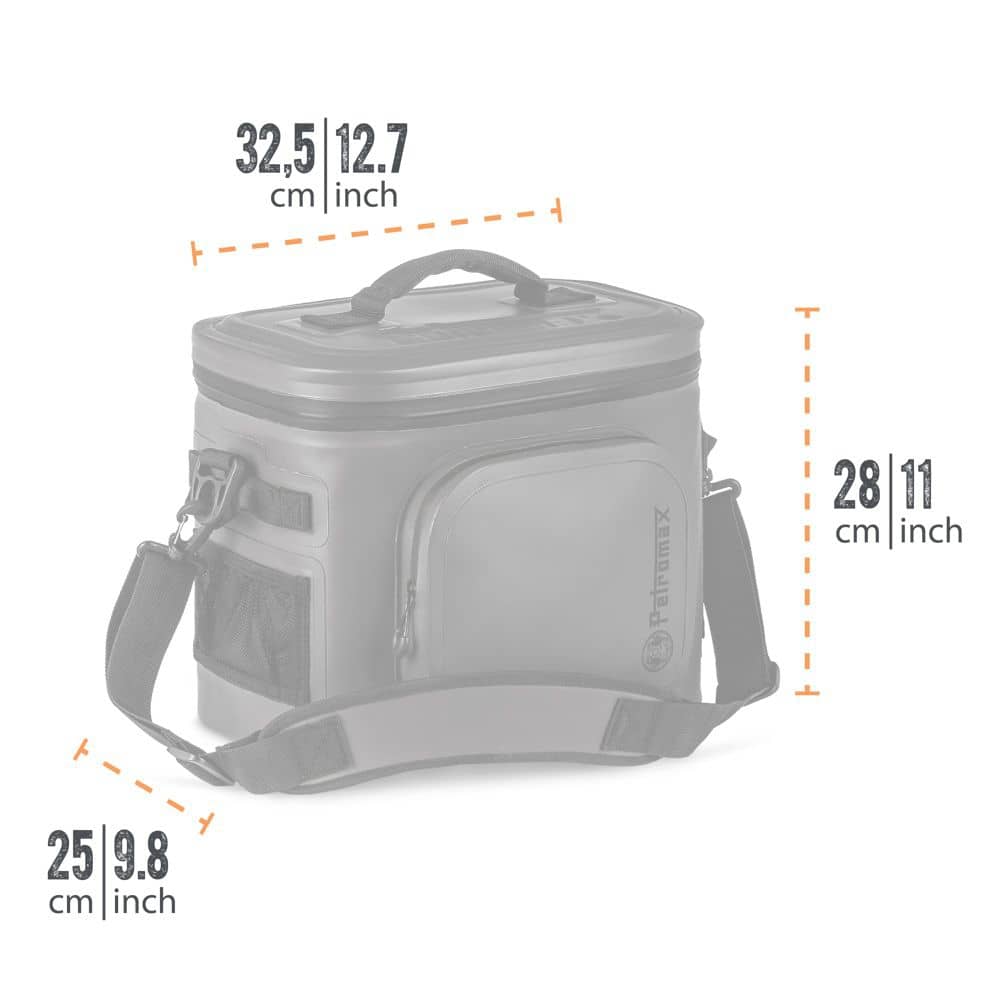 PETROMAX Kuehltasche 22 Liter grau - kx-bag22-grau
