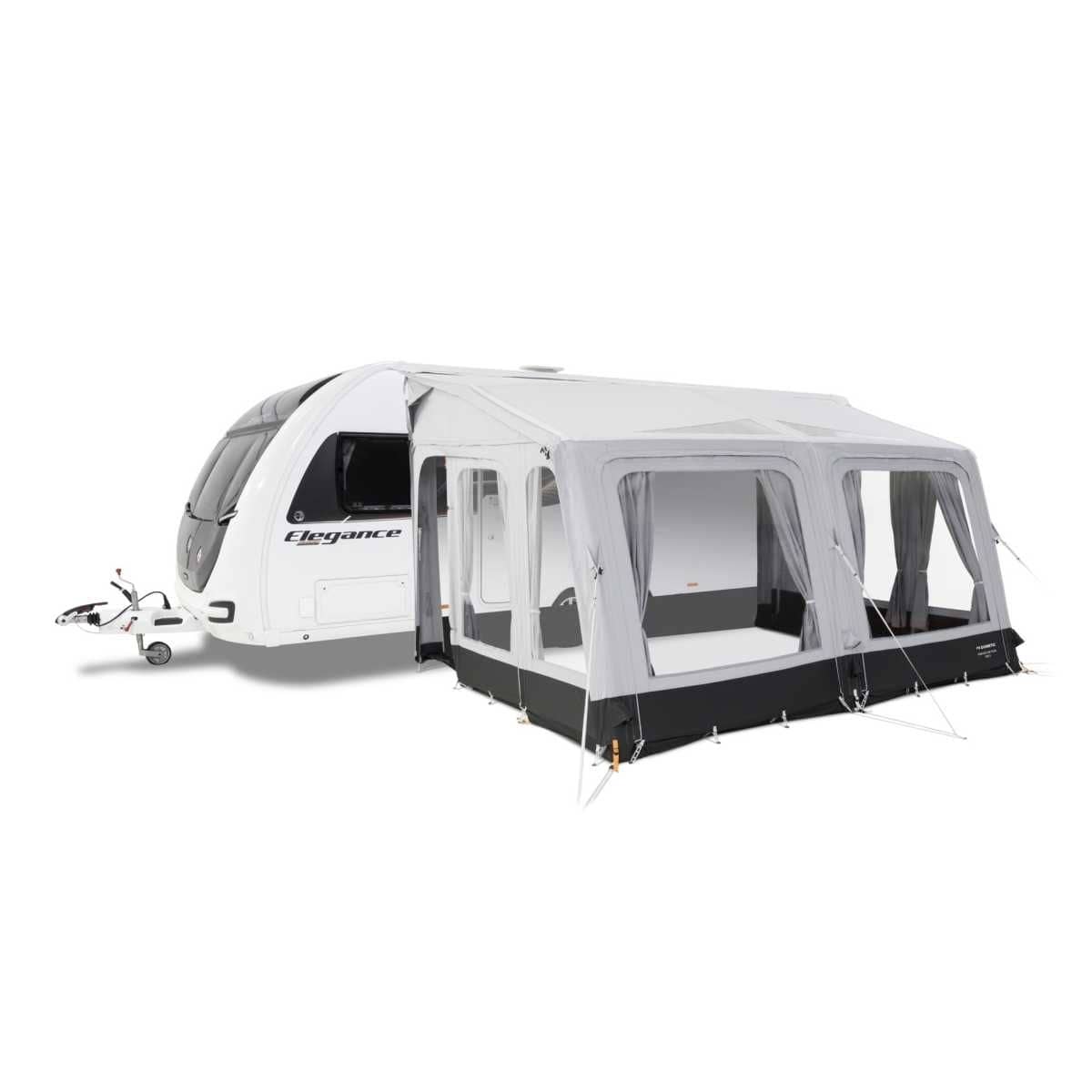 DOMETIC aufblasbares Vorzelt Grande AIR Tour 390S- 390x300 cm- Anbauhoehe 235-265 cm - CampingFactory-Starter-Edition