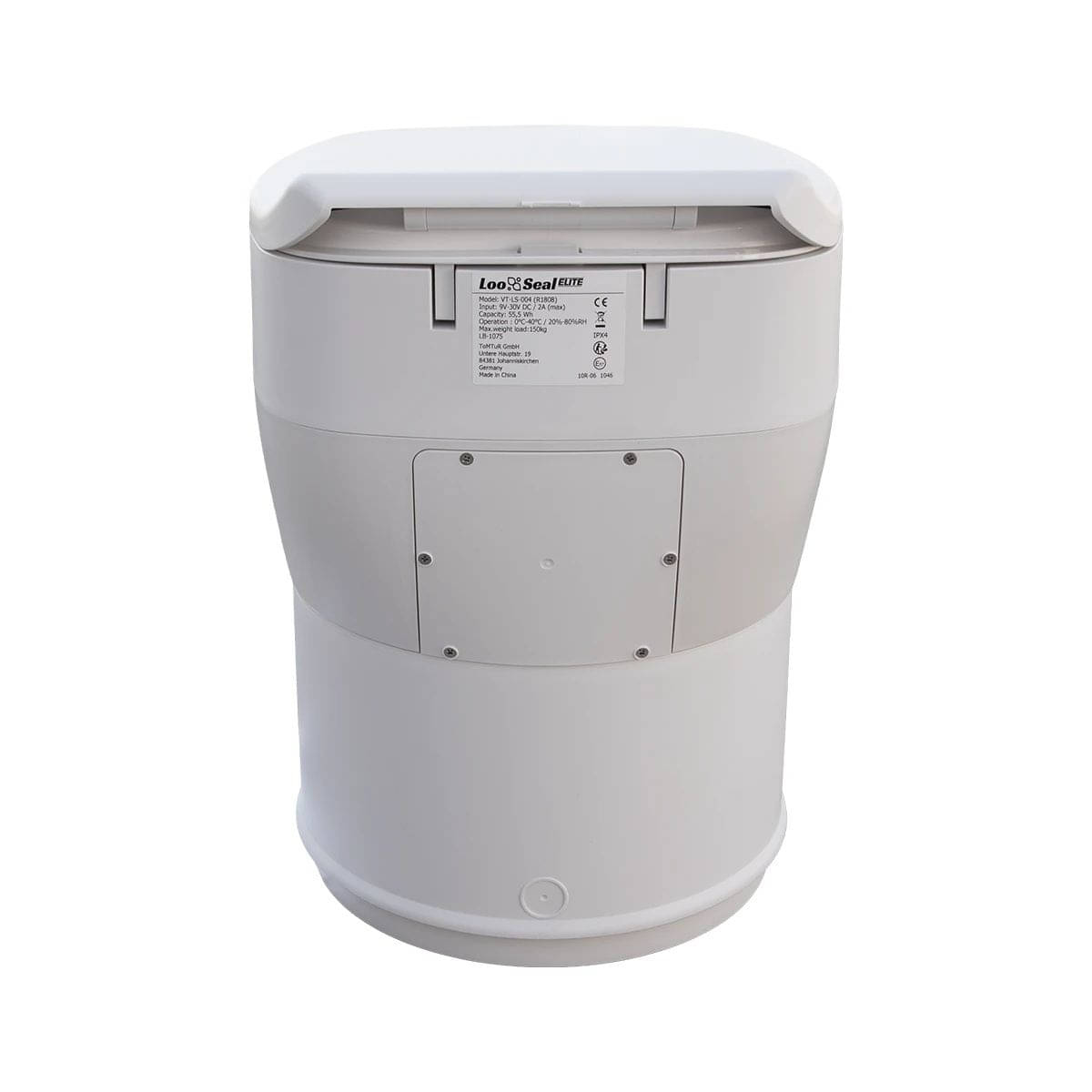 LooSeal ELITE Premium Verschweisser‐Toilette zum Festeinbau Weiss - VT-LS-004