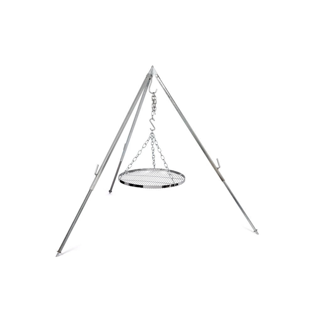 PETROMAX Dreibein mit Kette, Haken und Hänge-Rost - Basisset PETROMAX Dreibein mit Kette- Haken und Haenge-Rost - Basisset d1 h-grate50