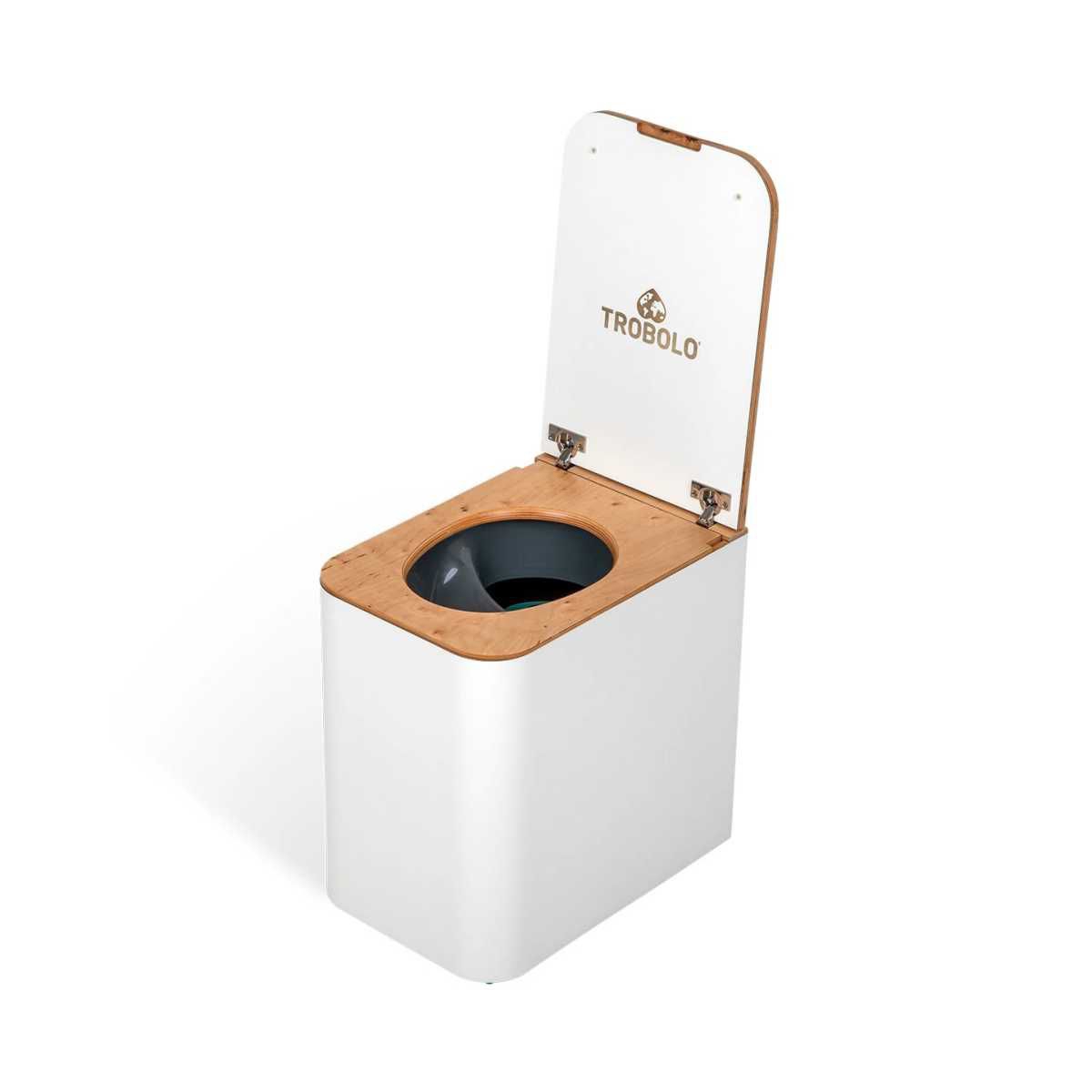 TROBOLO SilvaBlœm weiss Trenntoilette - H3XX1457E