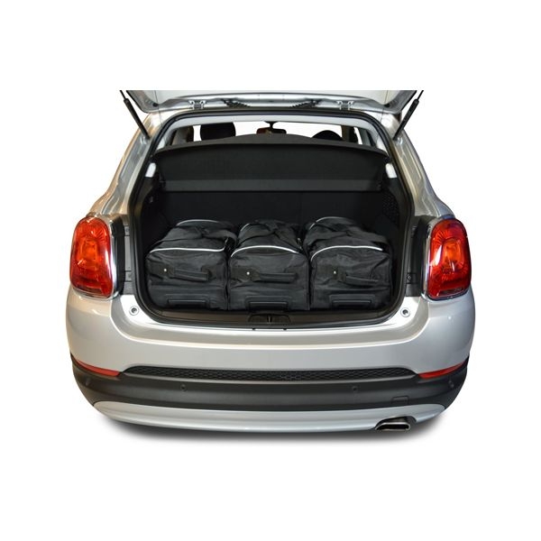 Car Bags F20202S FIAT 500X 5-T- Bj- 15- Reisetaschen Set- Auf Ihr Auto massgeschneidert- Das Original