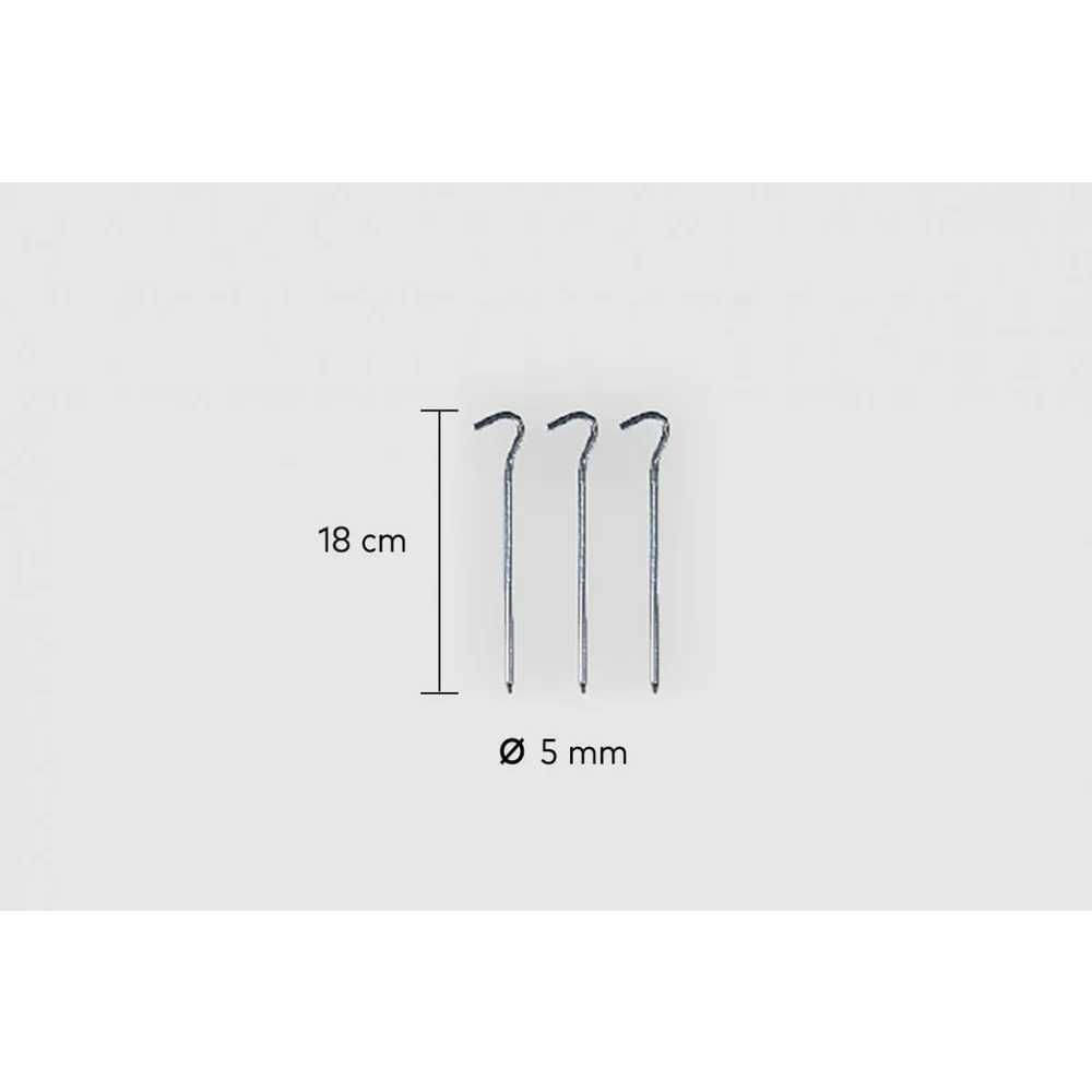 BENT Erdnagel Alu -3 Stueck- 18 cm - 50081