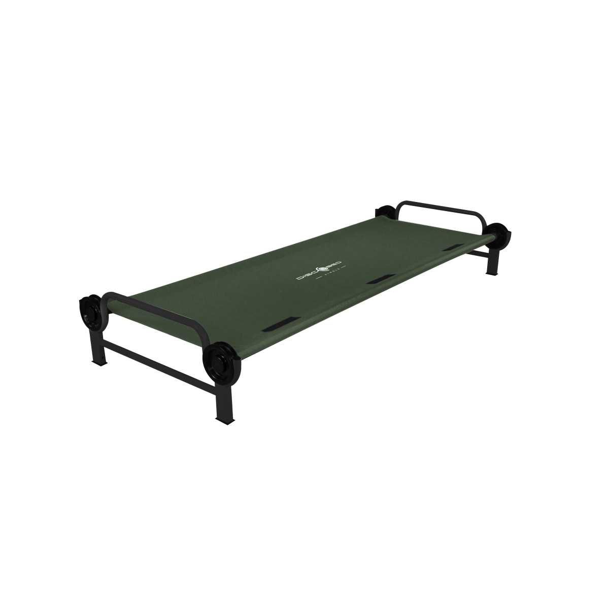 Disc-O-Bed SINGLE L - Einzelbett olivgruen ohne Seitentasche - 30311