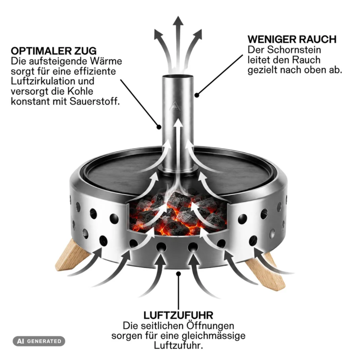 PETROMAX Plancha-Tischgrill Griddle Spot - GS43