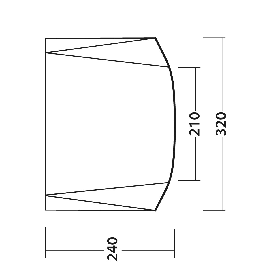 Outwell Sonnendach Touring Shelter - 111449