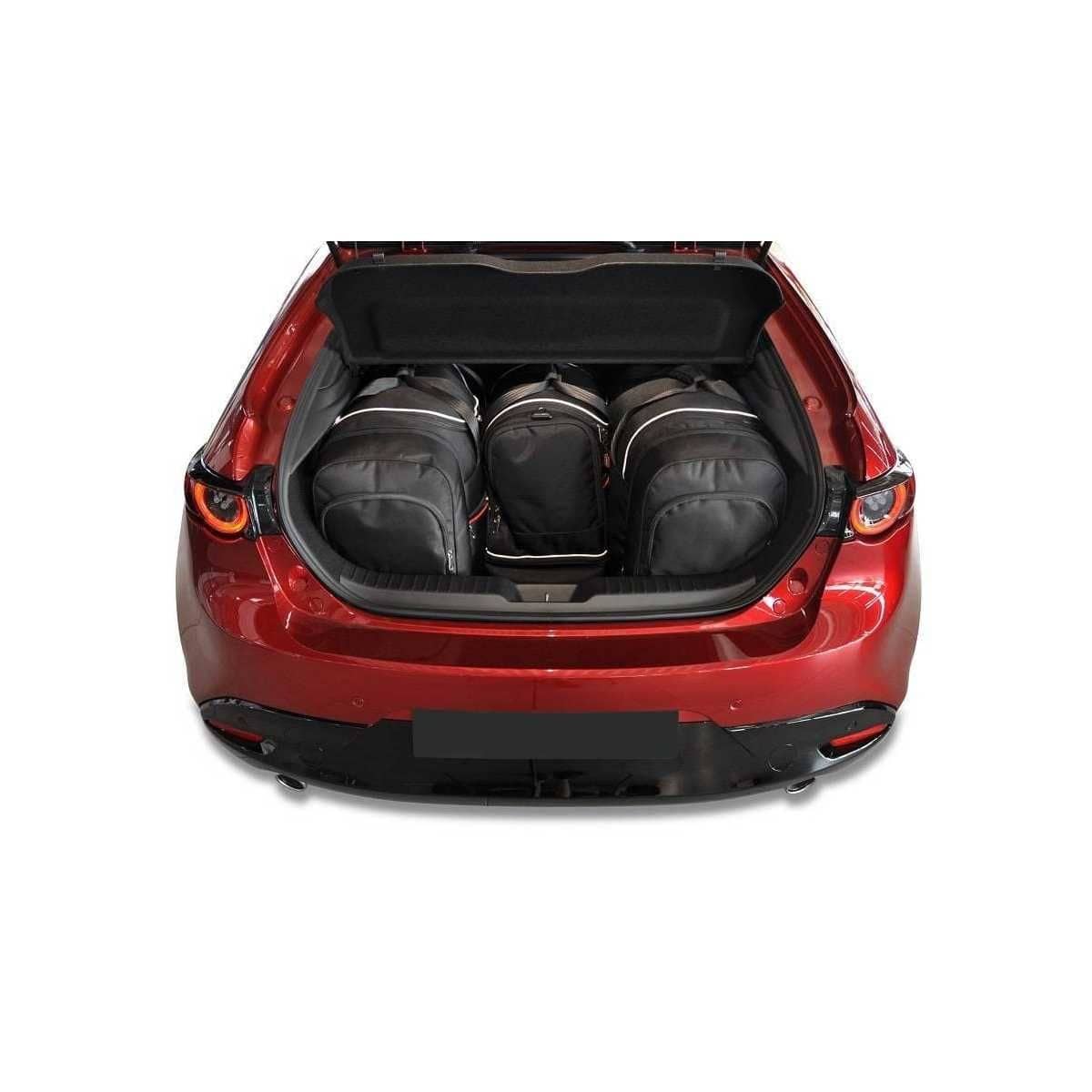KJUST Kofferraum Taschen Set fuer MAZDA 3 Schraegheck ab Bj. 2018 4er-Set - 7026022
