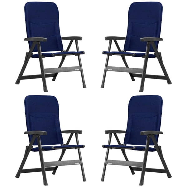 Set WESTFIELD Prince Stuhl dark blue 4 Stühle Set WESTFIELD Prince Stuhl dark blue - Performance Series - 201-986 DB 4 Stuehle