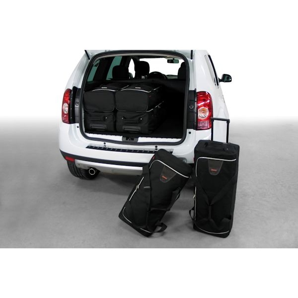 Car Bags D20102S Dacia Duster 1 4x4 SUV Bj- 10-17 Reisetaschen Set- Auf Ihr Auto massgeschneidert- Das Original