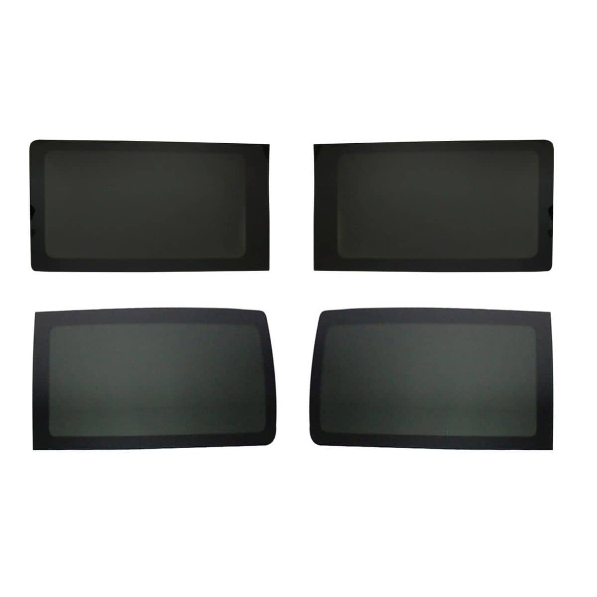 OMAC Seitenfenster Seitenscheibe VW T5/T6/T6.1 L1 Bj. 2003-2024 Komplett-Set 4er-Set OMAC Seitenfenster Seitenscheibe VW T5-T6-T6-1 L1 Bj. 2003-2024 Komplett-Set 4er-Set - G002394