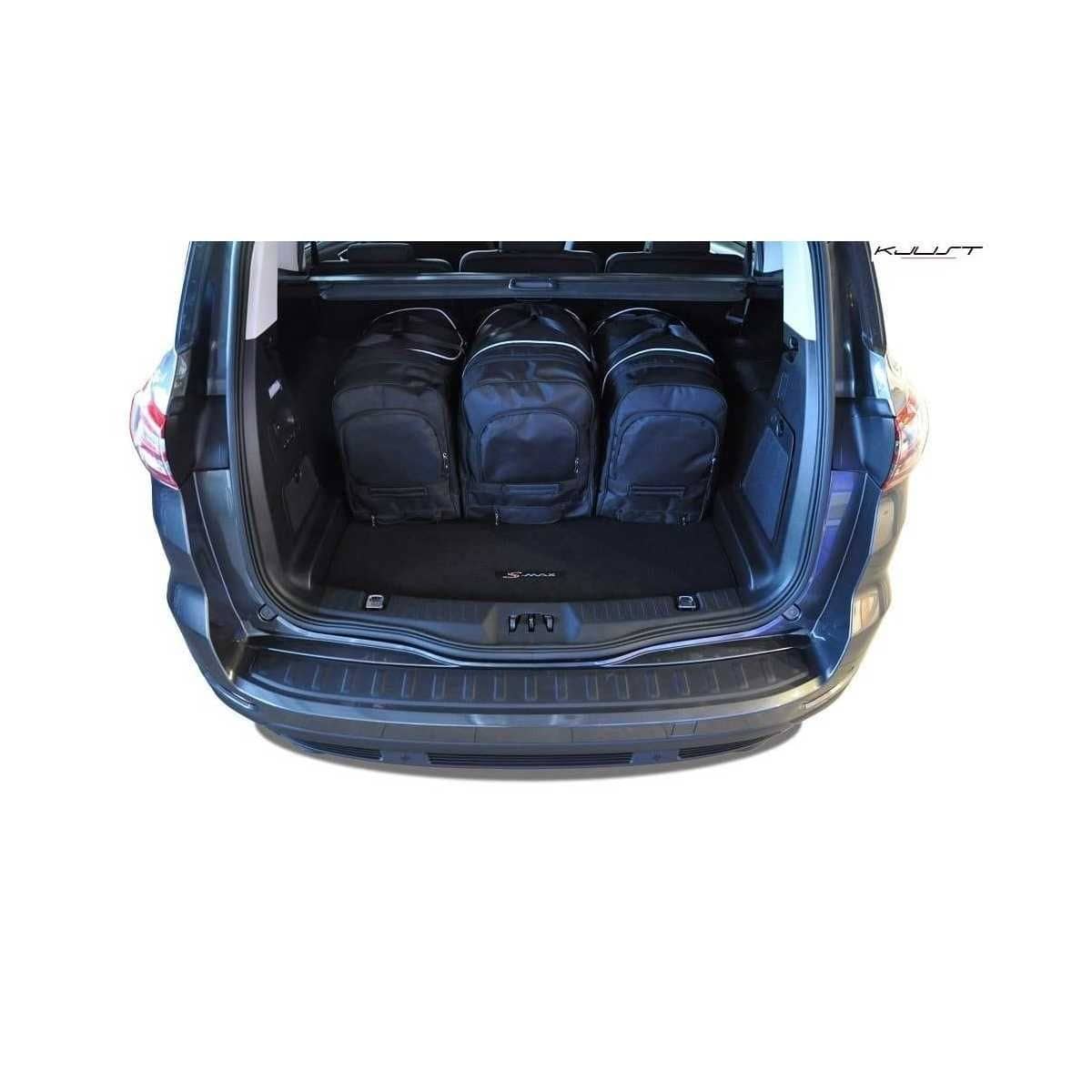 KJUST Kofferraum Taschen Set fuer FORD S-MAX ab Bj. 2015 5er-Set - 7015027