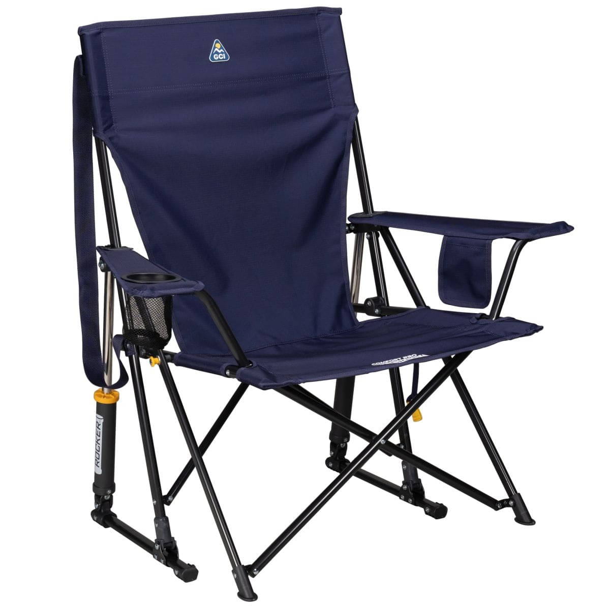 GCI faltbarer Schaukelstuhl Comfort Pro Rocker Rich Blue - 420336