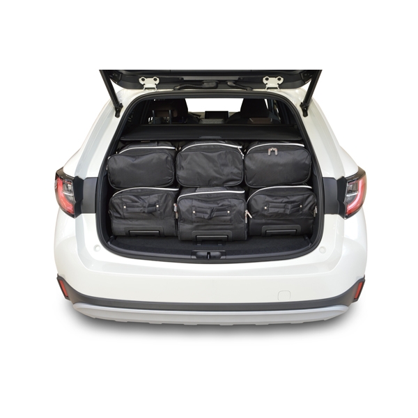 Car Bags T11301S TOYOTA Corolla Touring Sports 18- Verstellbarer Ladeboden in oberer Position Reisetaschen Set- Auf Ihr Auto massgeschneidert- Das Original