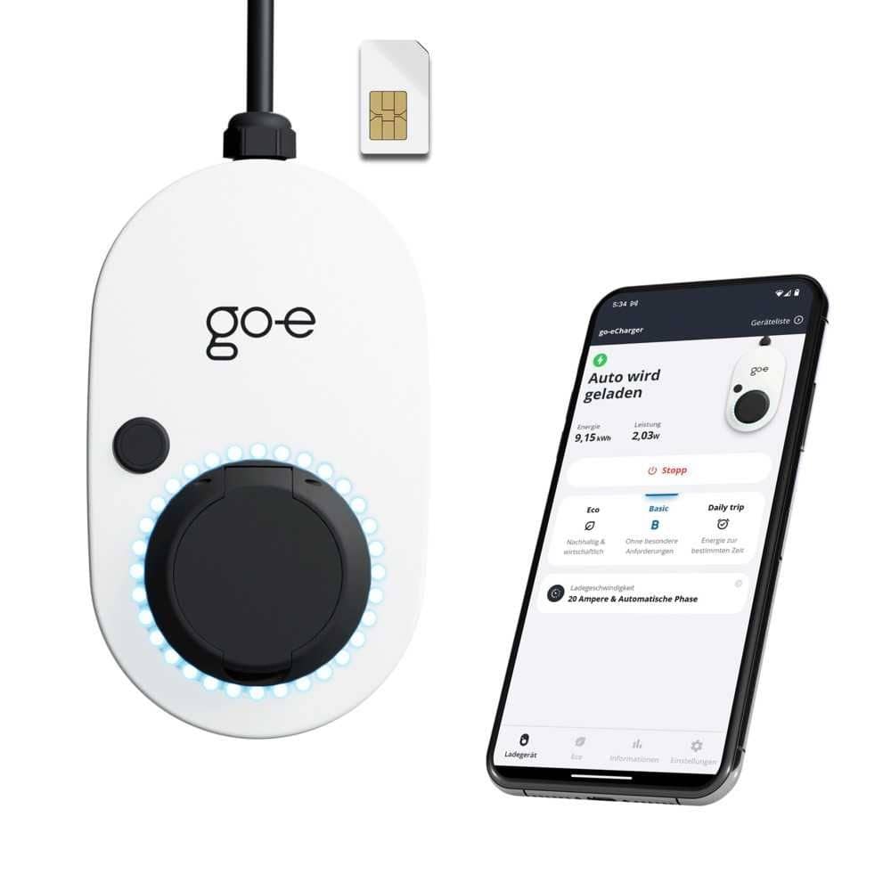 go-e Wallbox Charger Gemini 2.0 22 kW- 32 A- 3-phasig - CH-05-22-51
