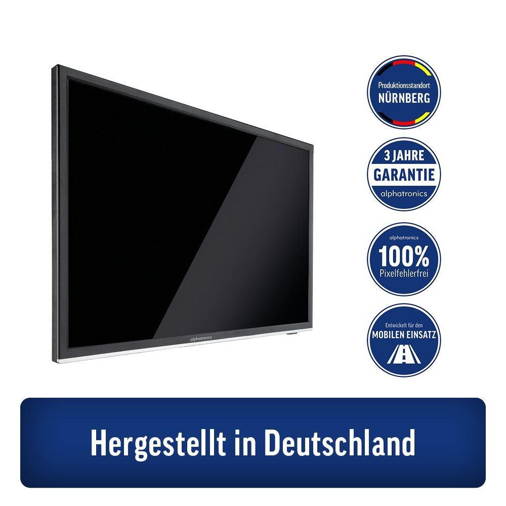 ALPHATRONICS K-19 SBW- SMART TV 19- -47 cm- Triple Tuner- BT 5.0- schwarz - 990761