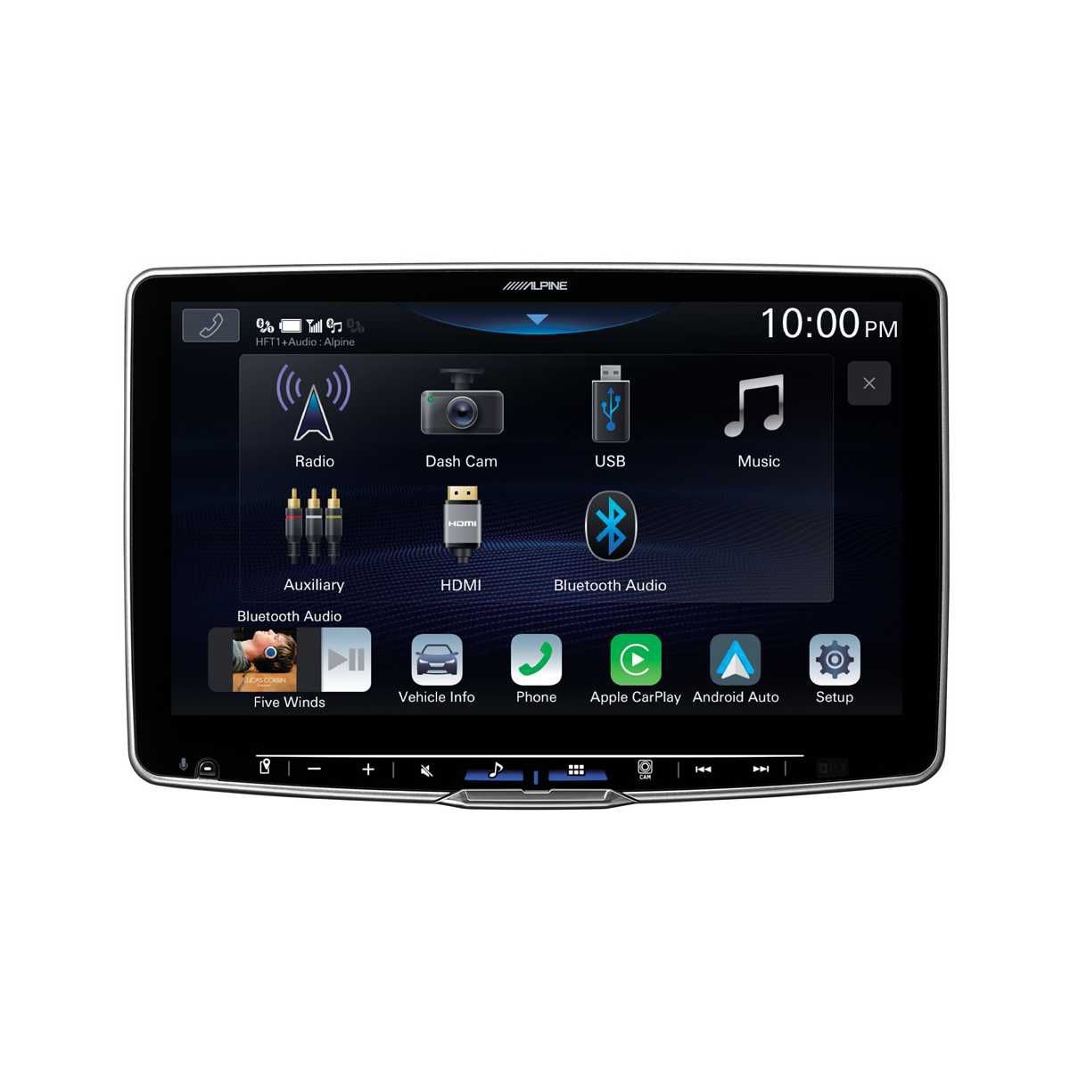 ALPINE HALO 11 Digital-Media-Station iLX-F115D inkl. Navi-Stick KTX-NS01EU - NAVI-F115D