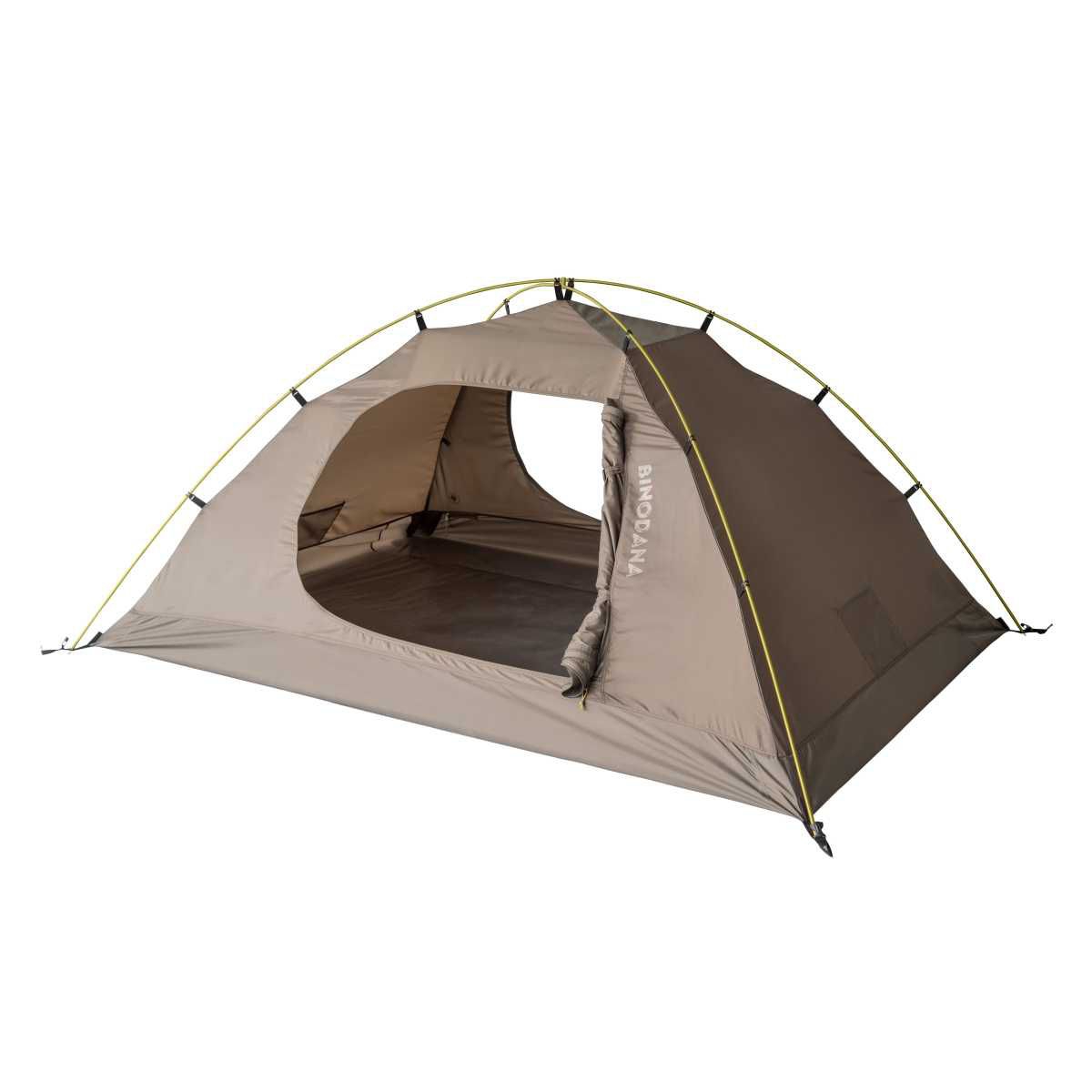 TAMBU BINODANA Trekking Kuppelzelt Beige 2 Personen - 20210802