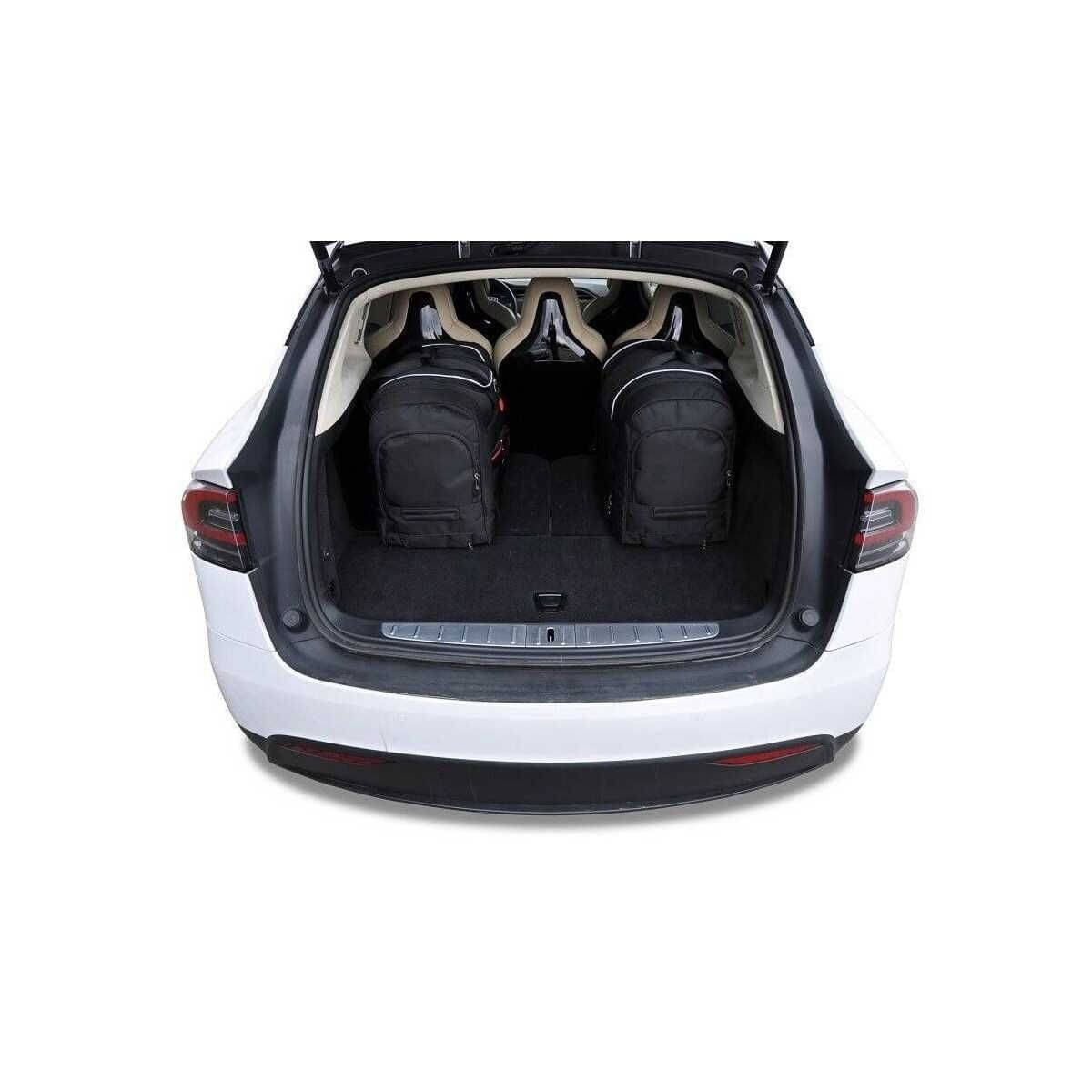 KJUST Kofferraum Taschen Set fuer TESLA MODEL X ab Bj. 2016 7er-Set - 7050003