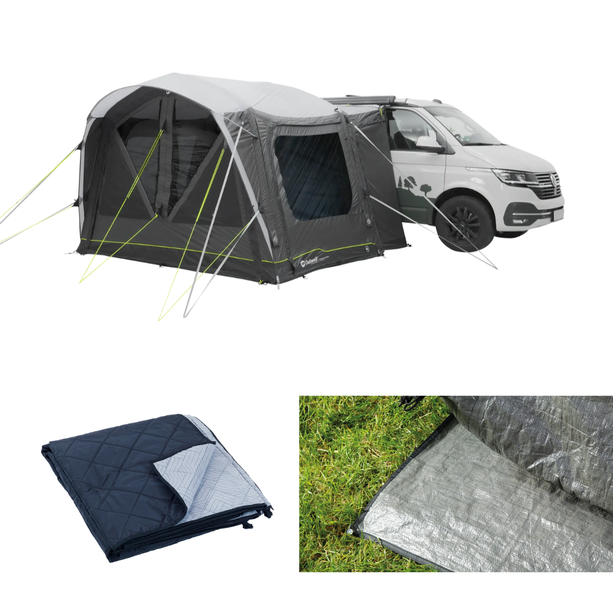 Outwell aufblasbares Busvorzelt Park PowerAir inkl. Teppich und Unterlage - 111564