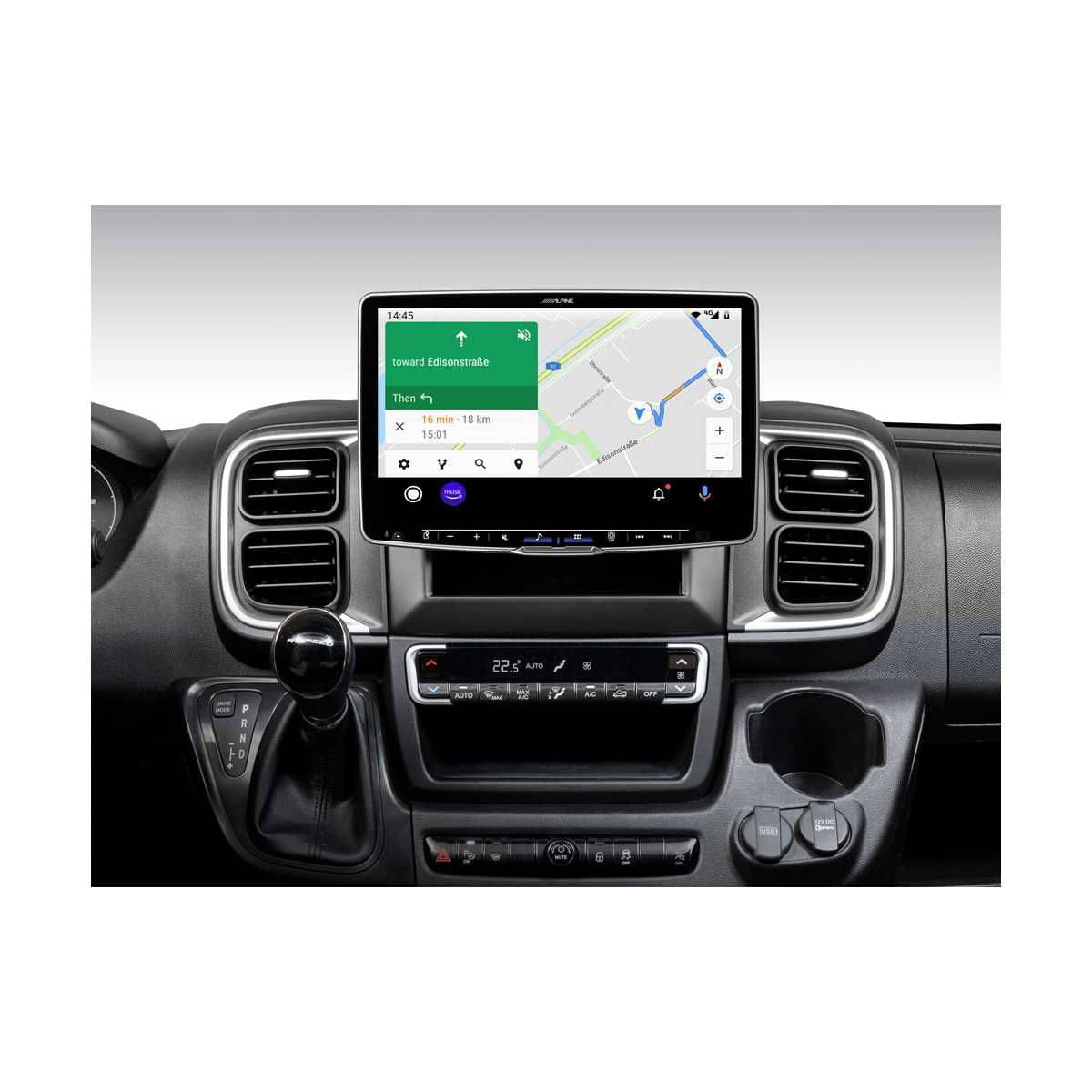 ALPINE HALO 11 Digital-Media-Station Fiat Ducato Serie 8 ab Bj. 2021 iLX-F115DU8