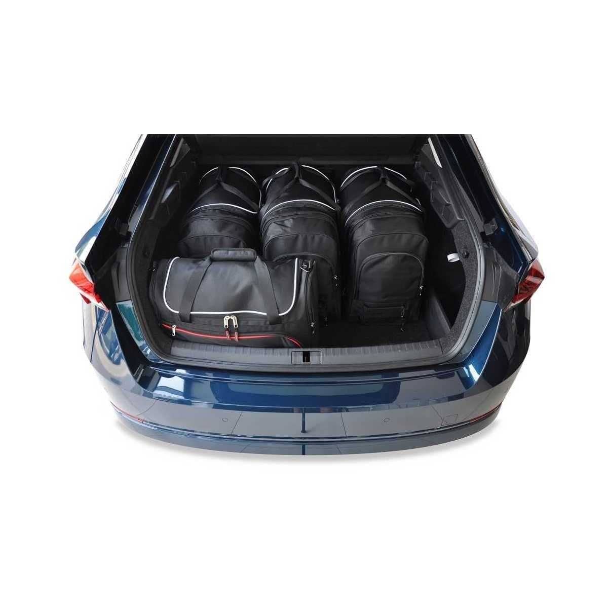 KJUST Kofferraum Taschen Set fuer SKODA OCTAVIA LIFTBACK ab Bj. 2020 5er-Set - 7037030