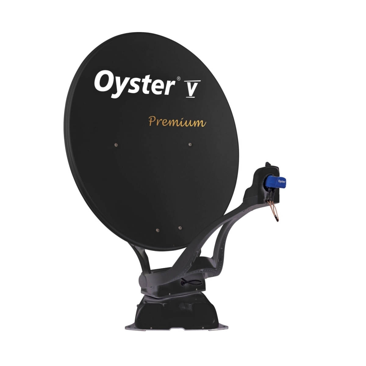 tHMEDIA Oyster V Vision Sat-Anlage Single anthrazit - 1-004.4401