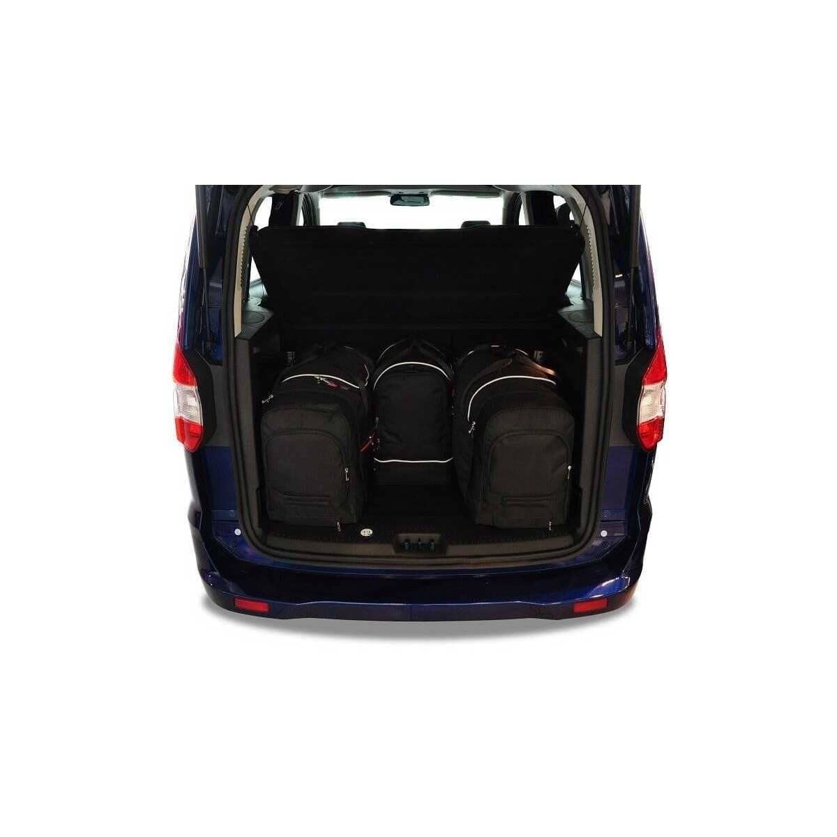KJUST Kofferraum Taschen Set fuer FORD TOURNEO COURIER ab Bj. 2014 4er-Set - 7015036