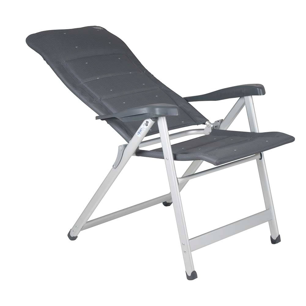 CRESPO Campingstuhl Deluxe AL-237-DL grau - 1149077