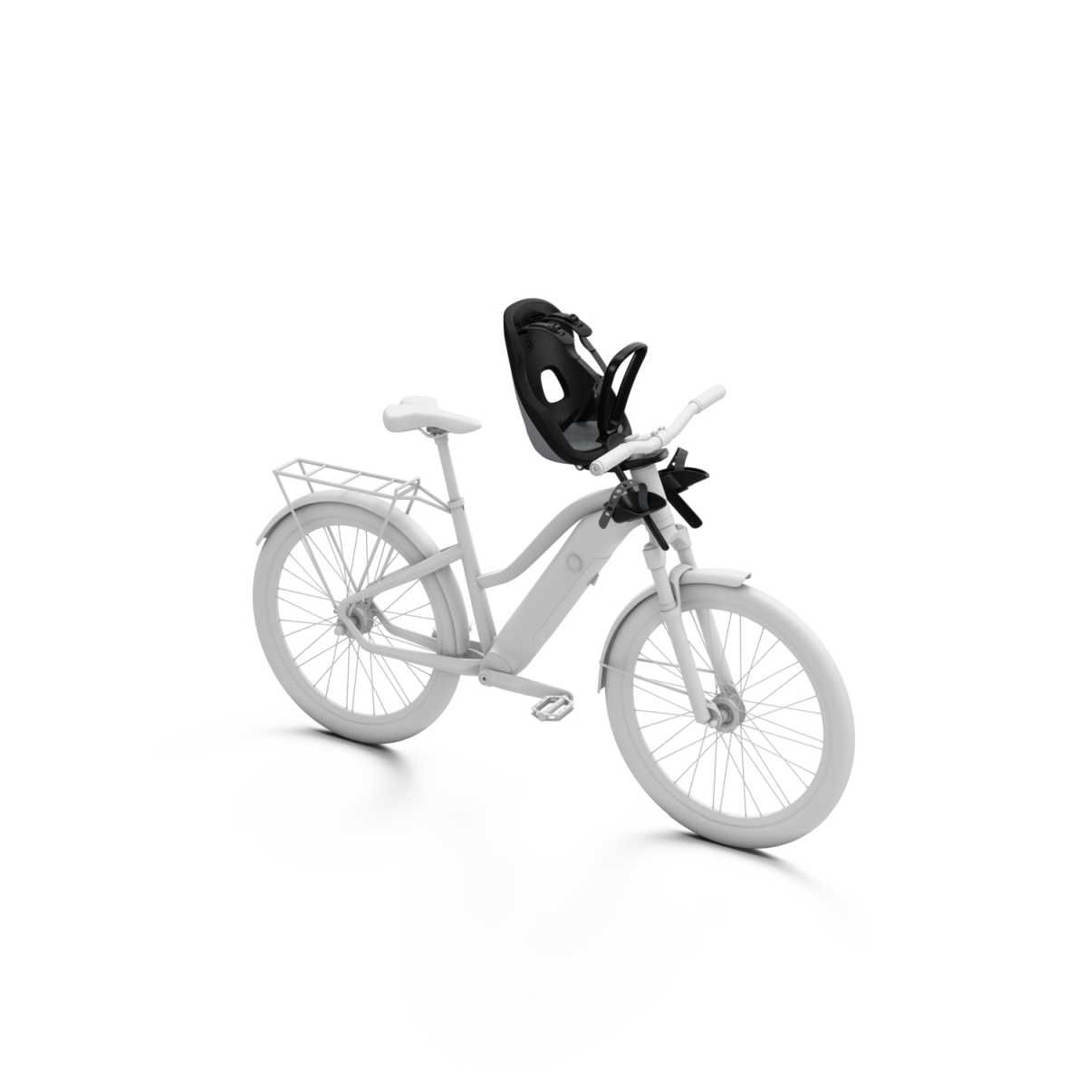 THULE Yepp Nexxt 2 Mini Fahrradkindersitz Frontmontage Grey - 12021157