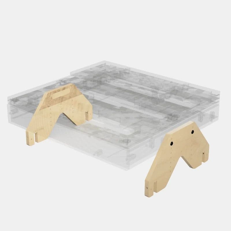 BOXIO - RACK FOOT hoehenverstellbarer Fuss fuer Boxio Rack Bed - RACK FOOT