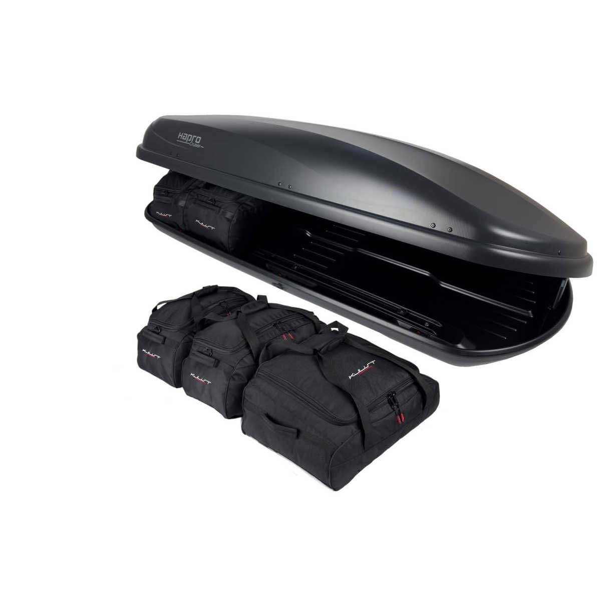 KJUST Dachboxen Taschen Set fuer Dachbox HAPRO CRUISER 10.8 5er-Set - 13246