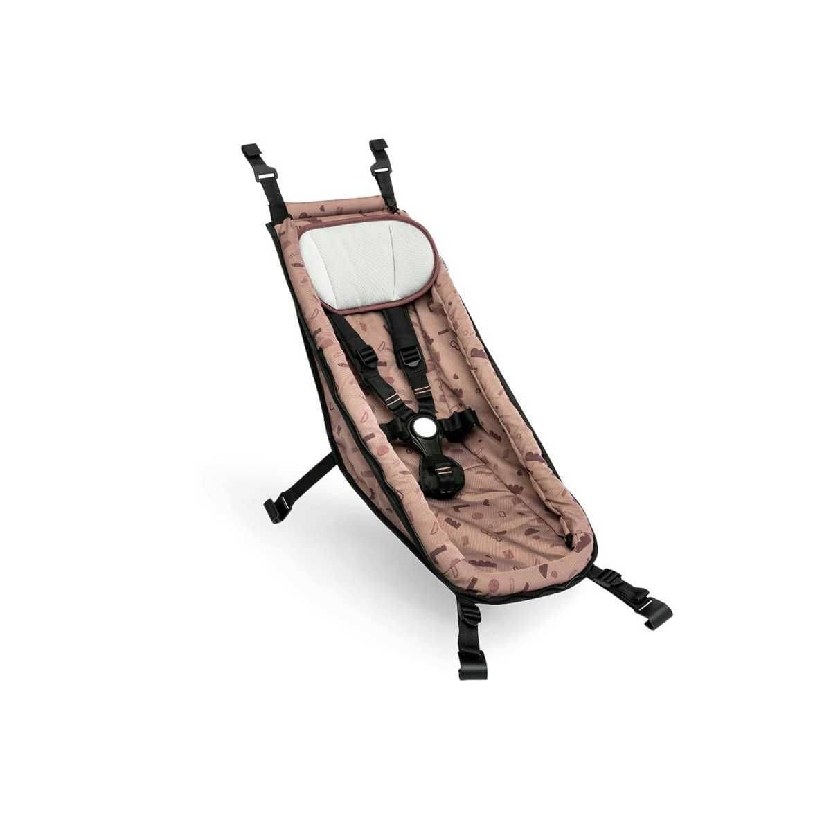 CROOZER Babysitz Kraams fuer Croozer Kid ab 2014 Red Patterned - 122000322