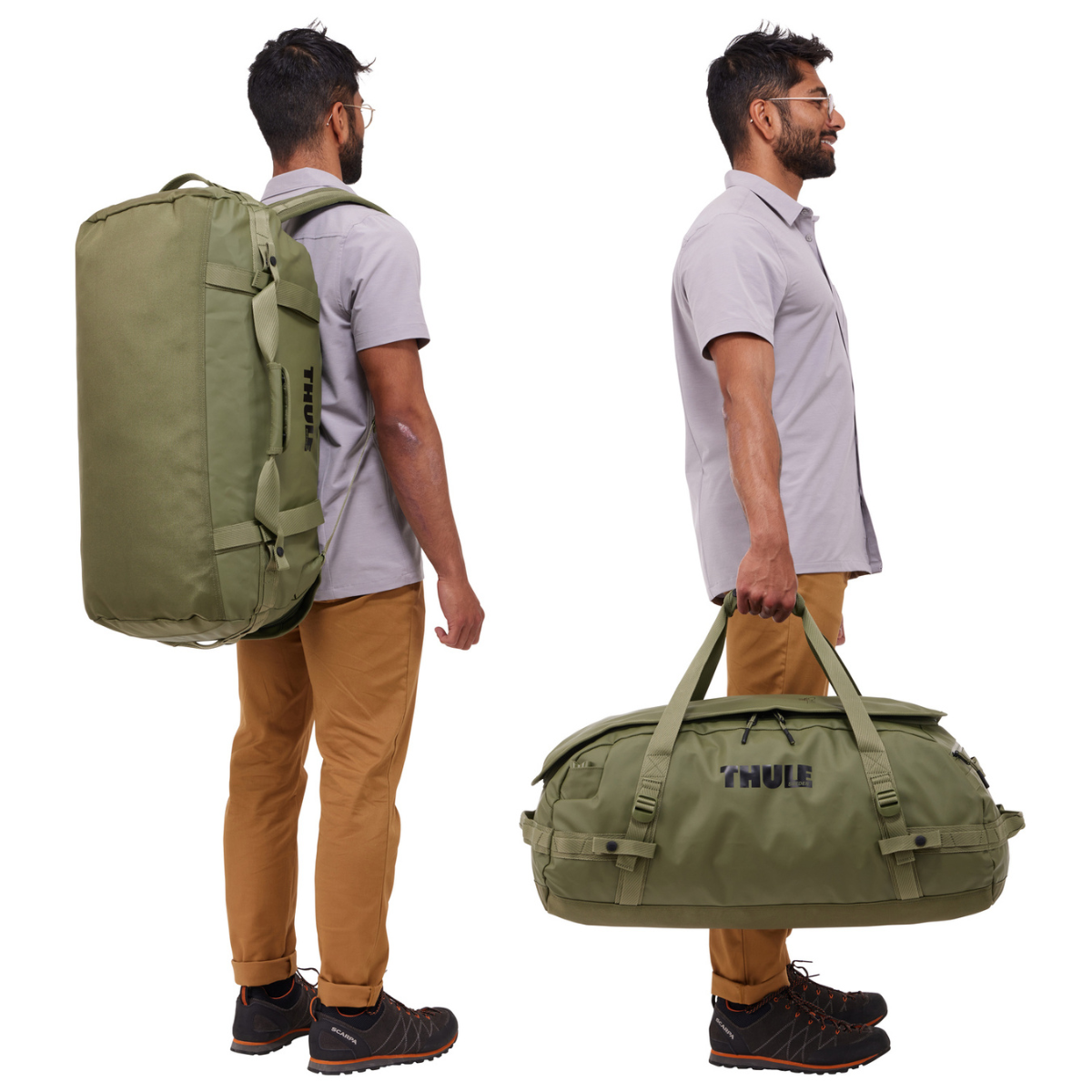 THULE Chasm Recycled Reisetasche 70 L - Olivine - 3204994