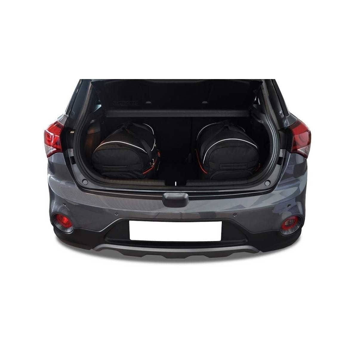 KJUST Kofferraum Taschen Set fuer HYUNDAI i20 Bj. 2014-2020 3er-Set - 7018002