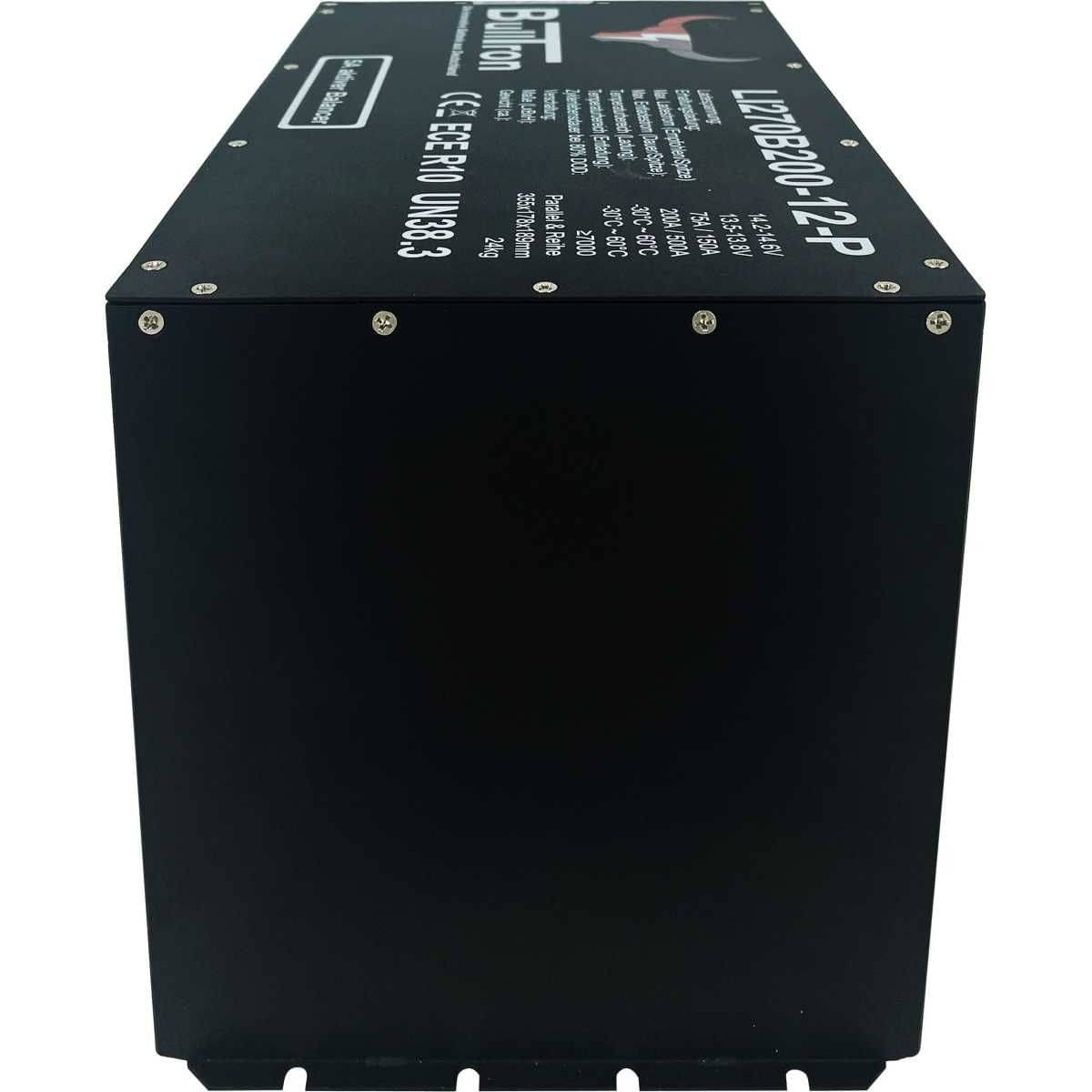 BULLTRON Lithium-Batterie POLAR 270Ah 12V inkl. BMS 200A Dauerstrom - App - LI270B200-12-P