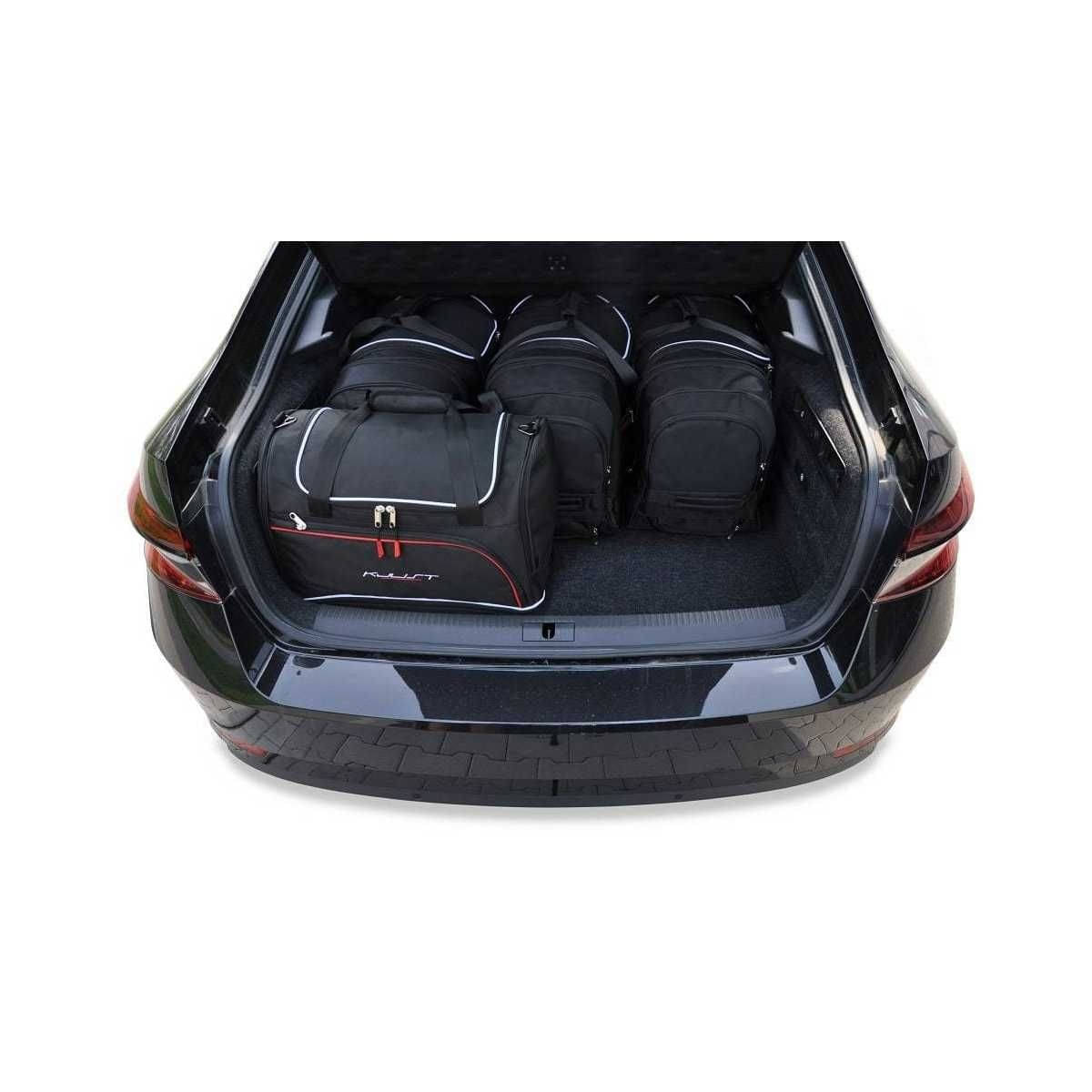 KJUST Kofferraum Taschen Set fuer SKODA SUPERB iV LIFTBACK PLUG-IN HYBRID ab Bj. 2019 5er-Set - 7037031