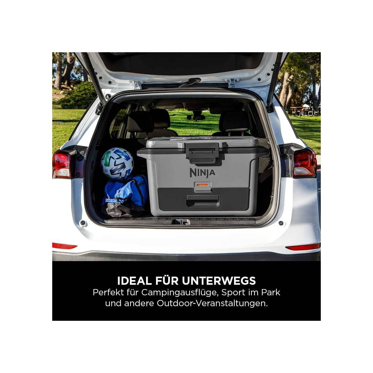 NINJA FrostVault 47L Kuehlbox mit Trockenzone- Schiefergrau - FB151EUGY