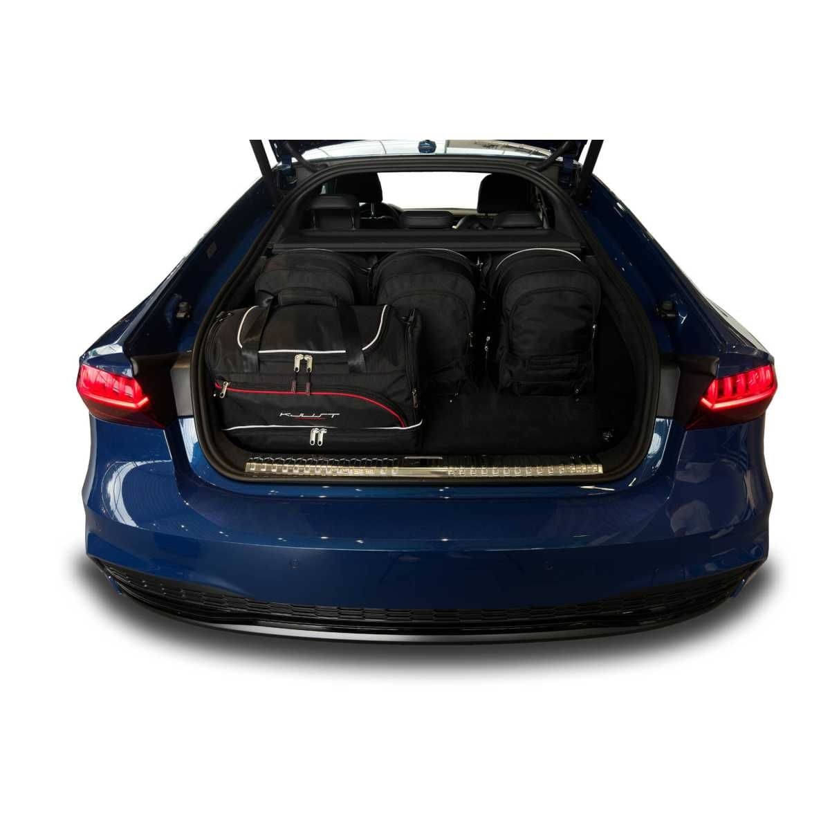 KJUST Kofferraum Taschen Set fuer AUDI A7 PHEV ab Bj. 2019 5er-Set - 7004112