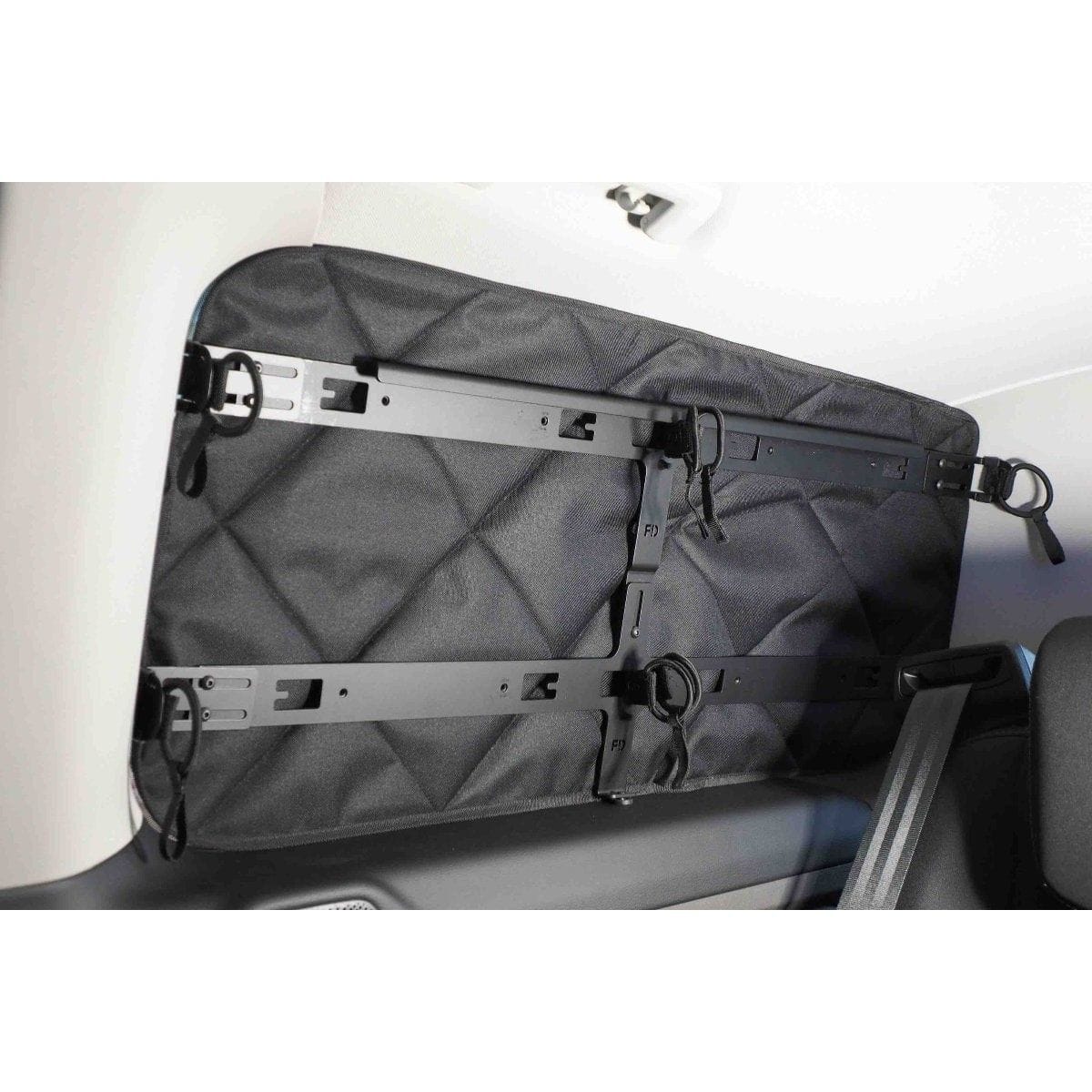 Fenstertaschen-Set FELLEISEN 2x Fenstertaschen fuer Ford Tourneo Custom L1 bis Bj. 2023- Fahrerseite- Hellgrau- ohne Thermomatte TST 0102 22-A