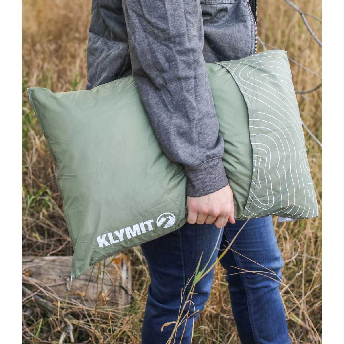 KLYMIT Drift-Pillow Campingkissen Large Gruen - 12DRGR01D